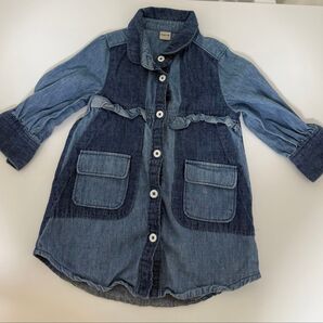 Corva デニムシャツワンピース 80cm コルヴァ