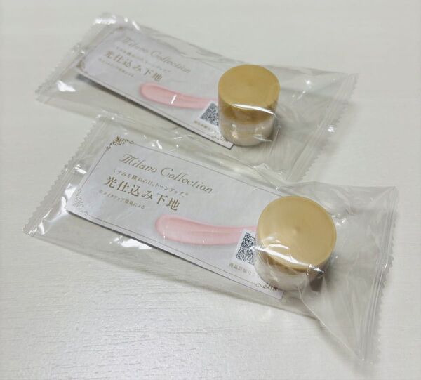 ★新品未使用★ミラノコレクション ドレスアップクリーム【顔・首・デコルテ用化粧下地】2.8g×2個