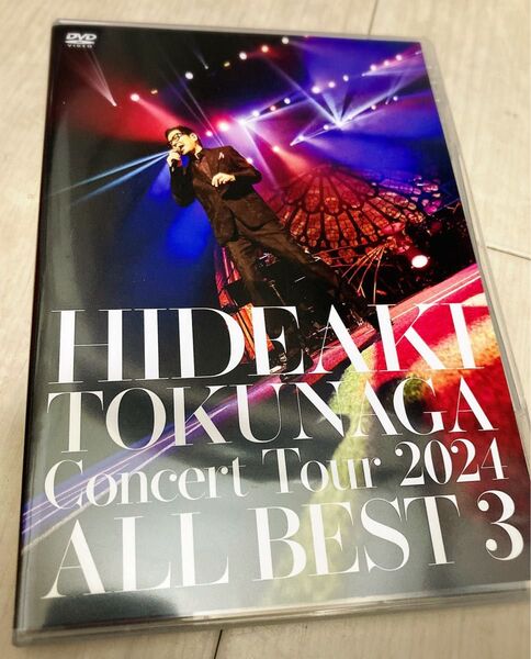 徳永英明 HIDEAKI TOKUNAGA Concert Tour 2024 ALL BEST 3 DVD