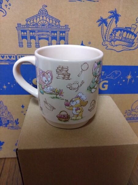 新品未使用 ダッフィー&フレンズスーベニアマグカップ