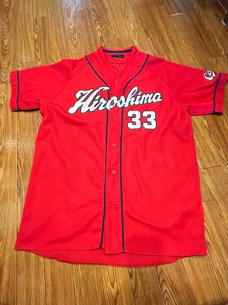 広島東洋カープ ユニフォーム 菊池涼介 33 XL