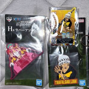 ワンピース ONE PIECE 一番くじ トラファルガーロー ユースタスキャプテンキッド ジュエリーボニー イワンコフ