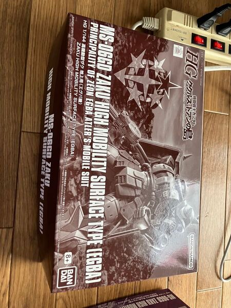 新品未組立 HG 機動戦士ガンダム ククルス・ドアンの島 1/144 高機動型ザク エグバ