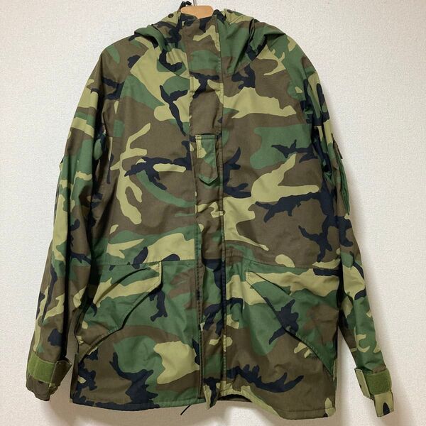 値下げ不可 ECWCS エクワックス ゴアテックス パーカー ミリタリー GORE-TEX 米軍実物 カモフラ 迷彩 GEN1