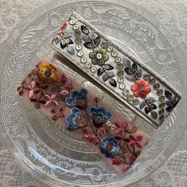 ★インド刺繍リボン セール中 377