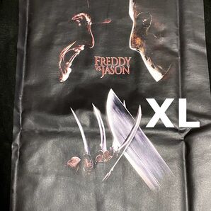 FREDDY vs JASON プリントTシャツ XLサイズ ブラック 映画 ホラー