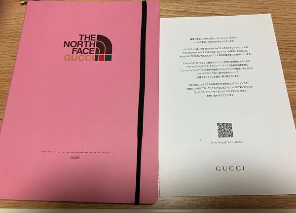 THE NORTH FACE × GUCCI 非売品 カタログ 未使用