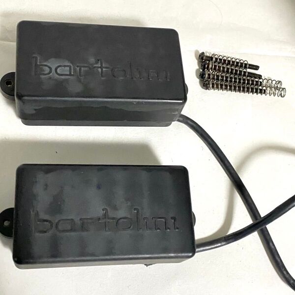 bartolini LC40 LC 50 FLAT ピックアップ ブラック