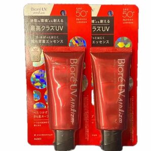 新品未使用品 ビオレUV アスリズム プロテクトエッセンス SPF50+ PA++++ 70g ×2