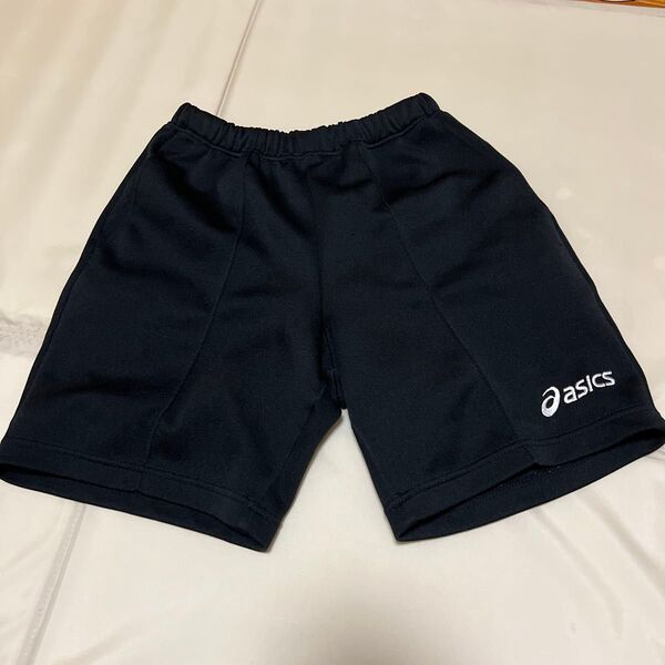 asics ハーフパンツ ブラック