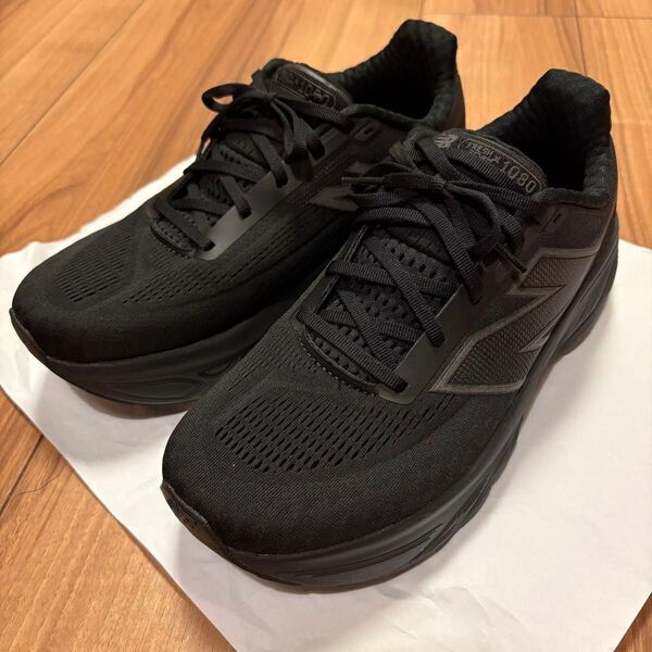 【美品・定価¥19,800】ニューバランス Fresh Foam X1080 v14 ALL BLACK 27.5cm 2E