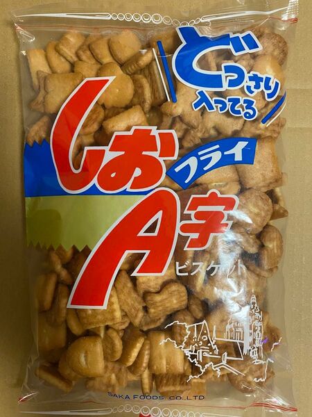 【坂 栄養食品】 しおA字フライビスケット 300g