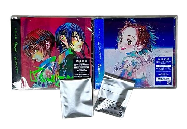 米津玄師 Plazma / BOW AND ARROW 【通常盤・初回仕様】サイリウムチャーム付き ※シリアルナンバーなし