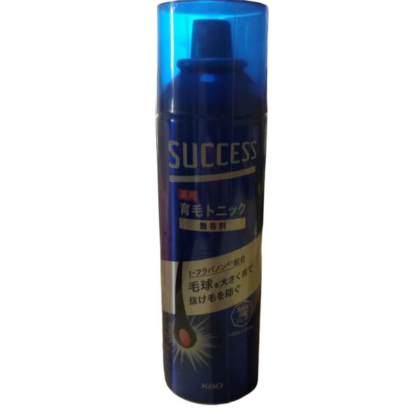 【未開封】花王 サクセス 薬用育毛トニック 無香料 180g