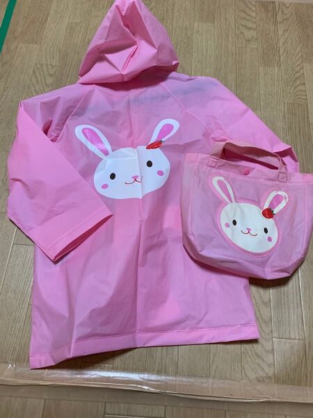 子供用カッパ(90センチ)女の子用レインコート