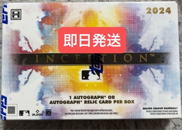 MLB 2024 Topps Inception Baseball Hobby 1box 未開封 シュリンク付き