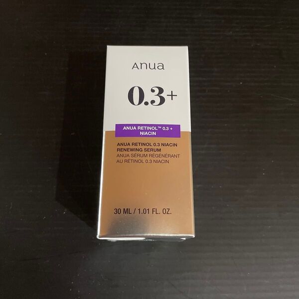 アヌア レチノール 0.3 ナイアシンリニューイングセラム 美容液 30ml