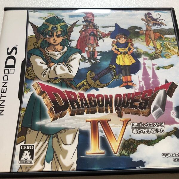 ドラゴンクエスト4 空箱と説明書 NINTENDO DS/任天堂 DS用 DQ4