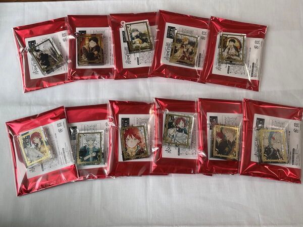 赤髪の白雪姫展 あきづき空太 赤髪展 原画展 トレーディングアクリルキーホルダー アクキー BOX コンプリート