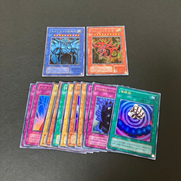 遊戯王カード【美品】 初期 非売品 オシリスの天空竜 オベリスクの巨神兵 など 14枚 シークレット トレカ トレーディングカード