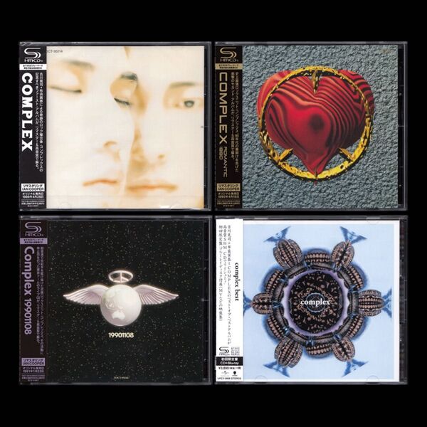 COMPLEX【未開封あり SHM-CD 4点】ROMANTIC 1990 / 19901108 / best (CD+BD)
