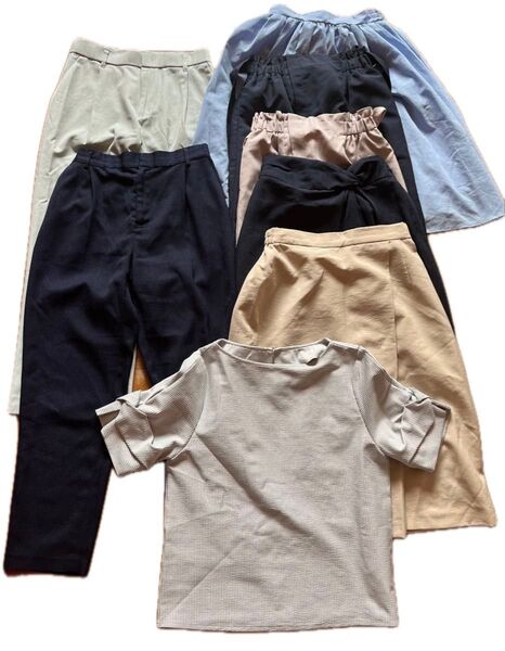 【まとめ売り】ロペピクニック 春夏物 レディース スカート(5)パンツ(2)カットソー(1)