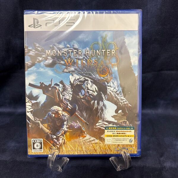 【PS5】 モンスターハンターワイルズ 新品未使用 未開封