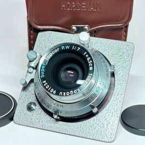 ケース付き TOPCOR Super Topcor P.W 65mm F7