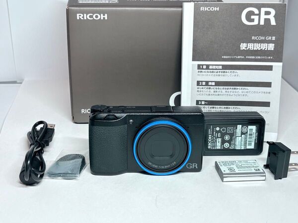 1283ショット センサークリーニング済 リコー GR III