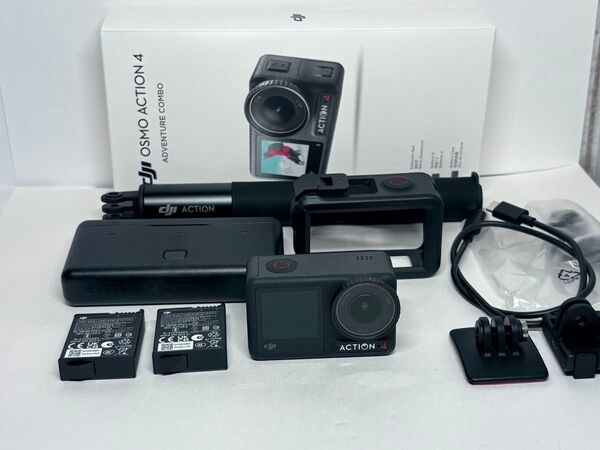 付属品付き 極上品 DJI Osmo Action 4 アドベンチャー コンボ