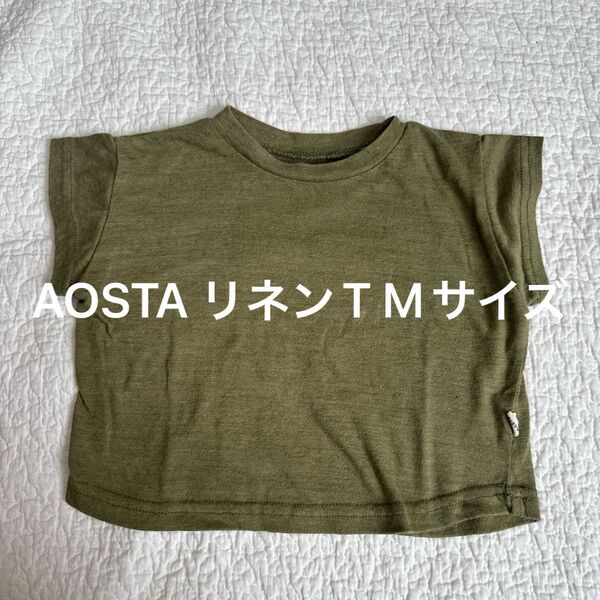 AOSTA リネンT Mサイズ