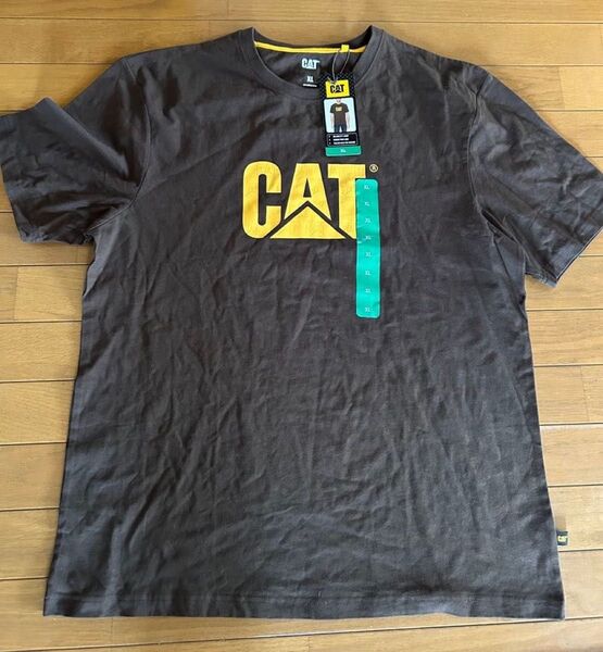 キャタピラー Caterpillar Tシャツ ダークブラウン XL 新品未使用