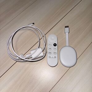 正規品 純正 Google Chromecast with TV クロームキャスト 4K mjf