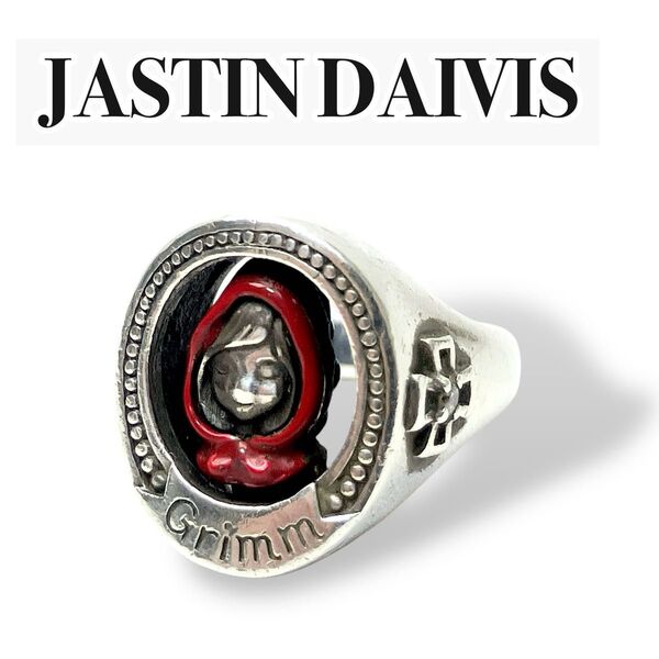 JASTIN DAIVIS ジャスティンデイヴィス GRIMM ギミックリング 指輪 4号 SV925 シルバー 狼 赤ずきん