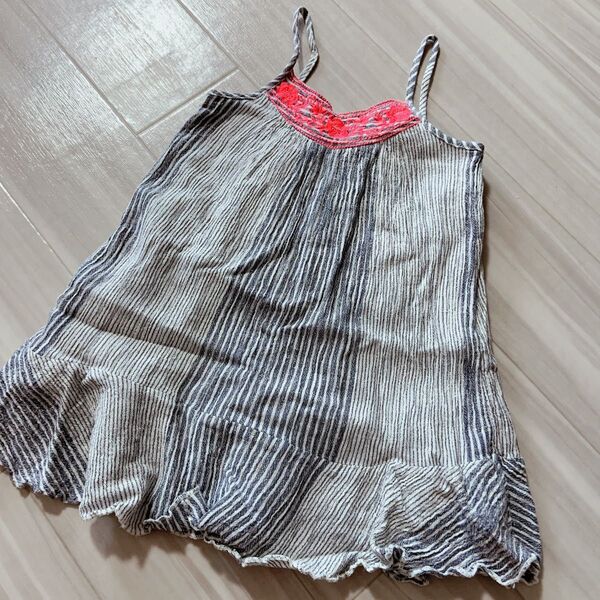 babyGAP 95 キャミワンピ 夏 キャミソール ワンピース スカート フリル 女の子 子供服 90 100