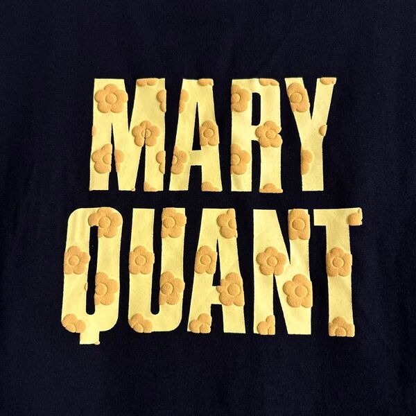 MARY QUANT × PUBLUX/マリークワント 花柄発泡プリントTシャツ