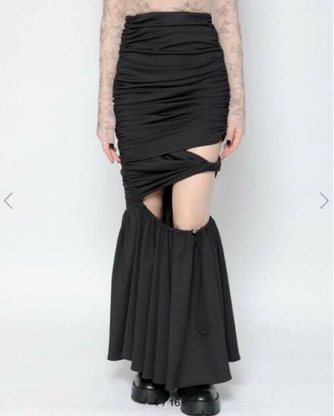 melt the lady repeat mermaid skirt スカート ブラック sサイズ 正規品