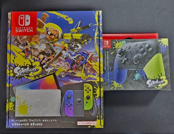 Nintendo Switch 有機ELモデル スプラトゥーン3エディション プロコンセット