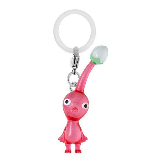 ピクミン めじるしアクセサリー 赤ピクミン ガチャ めじるし ガチャガチャ カプセルトイ チャーム キーホルダー