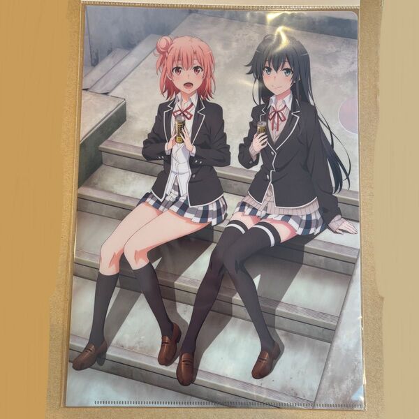 【俺ガイル】やはり俺の青春ラブコメはまちがっている。 雪乃&結衣 階段 クリアファイル