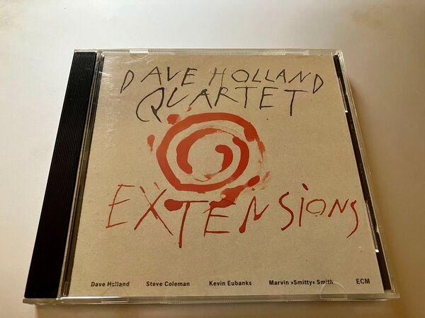 US盤CD Dave Holland Quartet/Extensions デイブ・ホランド ECM ジャズCD