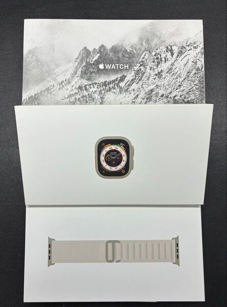Apple Watch ultra バッテリー100%