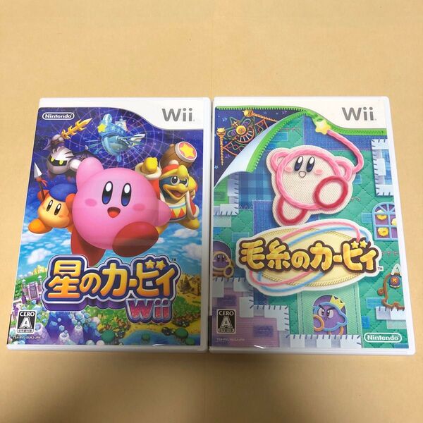 星のカービィWii、毛糸のカービィWii