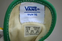 新品未使用 VANS バンズ ERA 95 DX エラ VN0A2RR1VY9 (Anaheim Factory) OG Emerald/OG Yellow/OG Navy US8.5 26.5センチ 送料無料_画像7