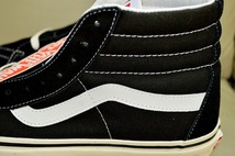 新品未使用 VANS バンズ SK8-HI 38 DX スケートハイ38DX ブラック Anaheim Factory Collection ULTRACUSH US8.5 26.5センチ_画像7