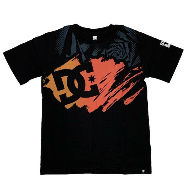 DC SHOE ディーシーシュー Ken Block Stroke Half Tone Gymkhana 半袖Tシャツ（ブラック）(XL) [並行輸入品]