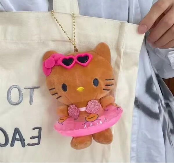 日焼けキティ ぬいぐるみ グアム サンリオ ハローキティ マスコット