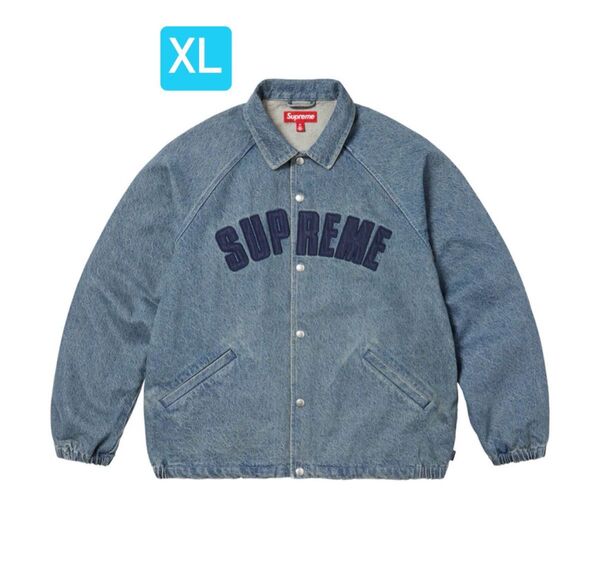 Supreme Arc Denim Coaches Jacket "Washed Indigo"