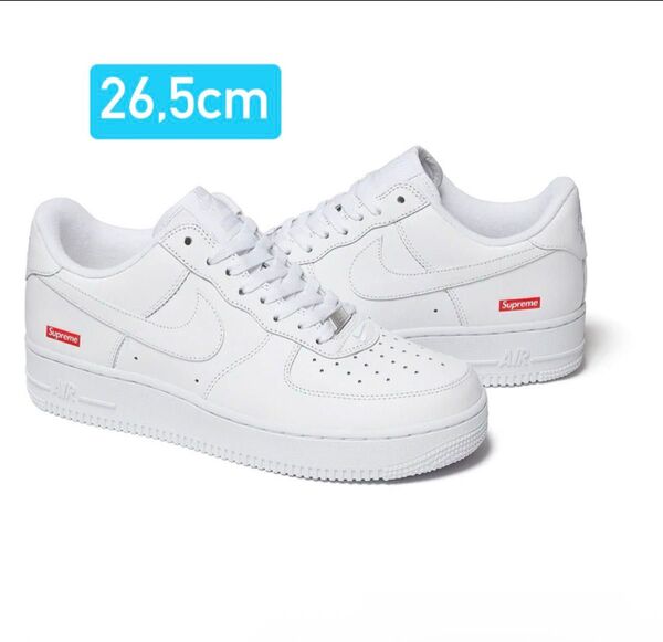 Supreme × Nike Air Force 1 Low "White"