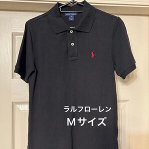 ポロ ラルフローレン ポロシャツ ブラック Mサイズ